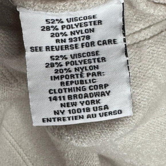 Magaschoni Sweater Sz S Ivory Pullover Stretch Soft Womens Top Holiday Party - Picture 7 of 8